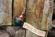Santa on a Peace Missionclass=